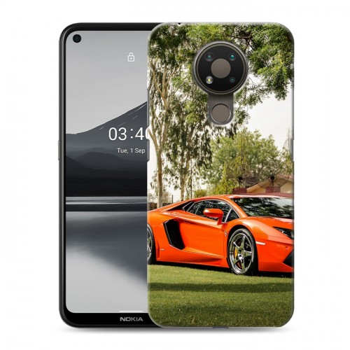 Дизайнерский силиконовый чехол для Nokia 3.4 Lamborghini