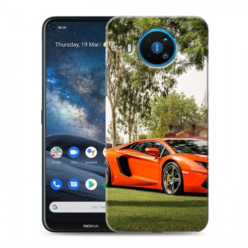 Дизайнерский силиконовый чехол для Nokia 8.3 Lamborghini