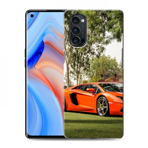 Дизайнерский пластиковый чехол для OPPO Reno4 Pro Lamborghini