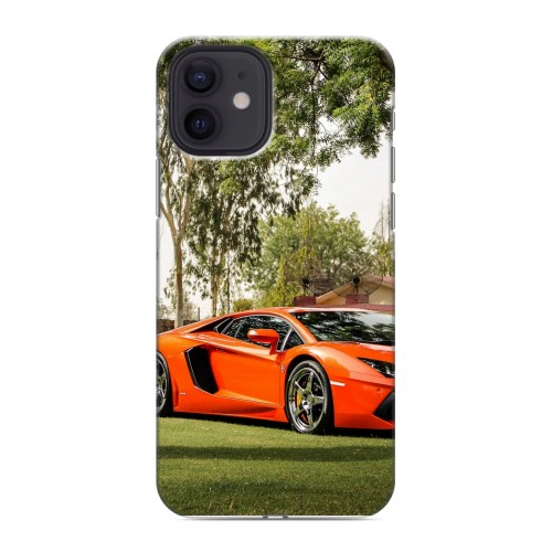 Дизайнерский силиконовый чехол для Iphone 12 Lamborghini
