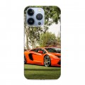 Дизайнерский силиконовый чехол для Iphone 13 Pro Lamborghini