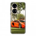 Дизайнерский силиконовый чехол для Huawei P50 Pro Lamborghini