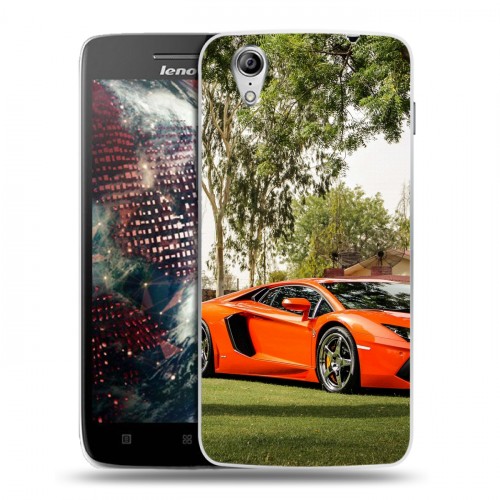 Дизайнерский пластиковый чехол для Lenovo Vibe X Lamborghini