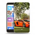 Дизайнерский пластиковый чехол для Nokia Lumia 1320 Lamborghini