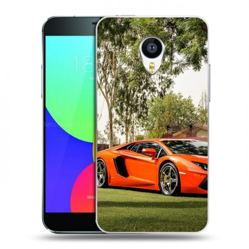 Дизайнерский пластиковый чехол для Meizu MX4 Pro Lamborghini