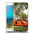 Дизайнерский пластиковый чехол для Samsung Galaxy E5 Lamborghini