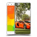 Дизайнерский пластиковый чехол для Xiaomi Mi Note Lamborghini