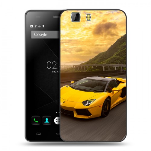 Дизайнерский силиконовый чехол для Doogee X5 Lamborghini