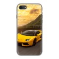 Дизайнерский силиконовый чехол для Iphone 7 Lamborghini