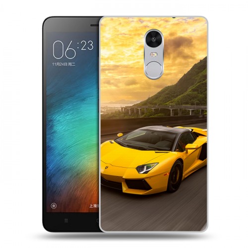 Дизайнерский силиконовый чехол для Xiaomi RedMi Pro Lamborghini