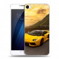 Дизайнерский пластиковый чехол для Meizu U20 Lamborghini