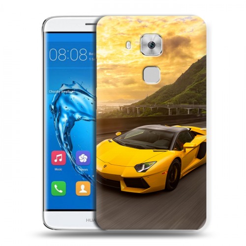 Дизайнерский пластиковый чехол для Huawei Nova Plus Lamborghini