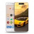 Дизайнерский пластиковый чехол для ZTE Blade V8 Lamborghini