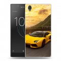 Дизайнерский пластиковый чехол для Sony Xperia L1 Lamborghini