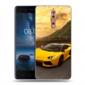 Дизайнерский пластиковый чехол для Nokia 8 Lamborghini