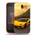 Дизайнерский пластиковый чехол для Nokia 1 Lamborghini