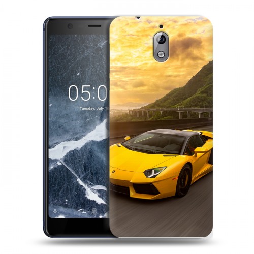 Дизайнерский силиконовый чехол для Nokia 3.1 Lamborghini