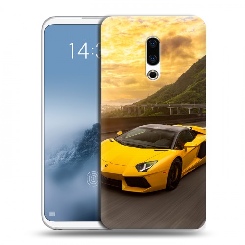 Дизайнерский силиконовый чехол для Meizu 16th Plus Lamborghini