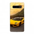 Дизайнерский силиконовый чехол для Samsung Galaxy S10 Lamborghini