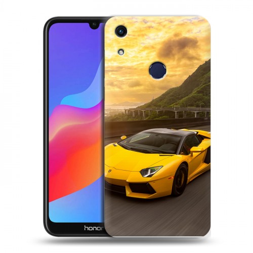 Дизайнерский пластиковый чехол для Huawei Honor 8A Lamborghini