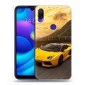 Дизайнерский пластиковый чехол для Xiaomi Mi Play Lamborghini