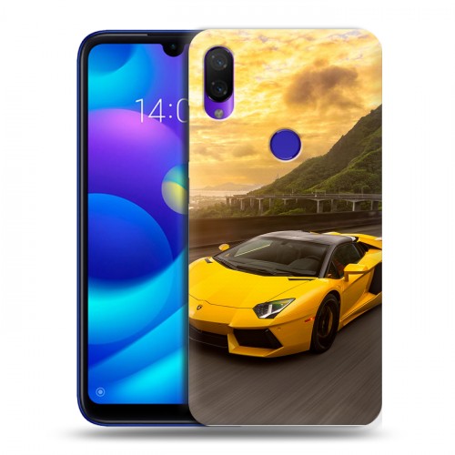 Дизайнерский пластиковый чехол для Xiaomi Mi Play Lamborghini