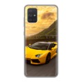 Дизайнерский силиконовый чехол для Samsung Galaxy A71 Lamborghini