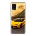 Дизайнерский силиконовый чехол для Samsung Galaxy A31 Lamborghini