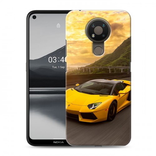 Дизайнерский силиконовый чехол для Nokia 3.4 Lamborghini