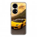 Дизайнерский силиконовый чехол для Huawei P50 Pro Lamborghini