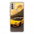 Дизайнерский силиконовый чехол для Lenovo K14 Plus Lamborghini