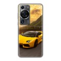 Дизайнерский силиконовый чехол для Huawei P60 Lamborghini