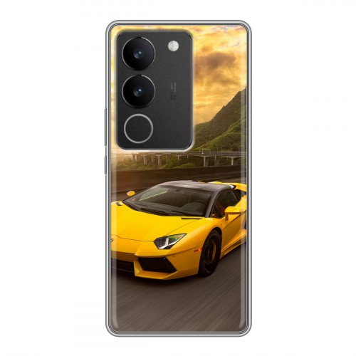 Дизайнерский силиконовый чехол для Vivo S17 Lamborghini