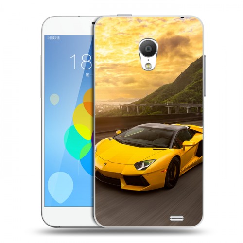 Дизайнерский силиконовый чехол для  Meizu MX3 Lamborghini