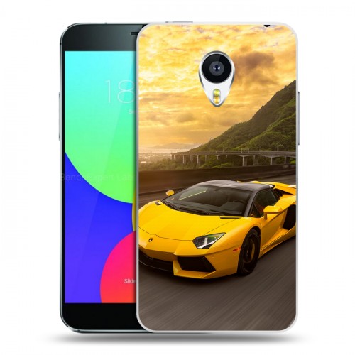 Дизайнерский пластиковый чехол для Meizu MX4 Lamborghini