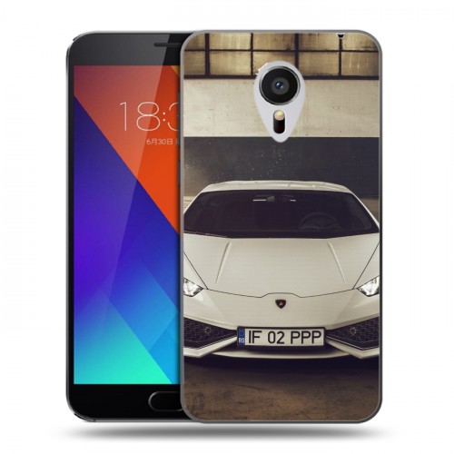 Дизайнерский пластиковый чехол для Meizu MX5 Lamborghini