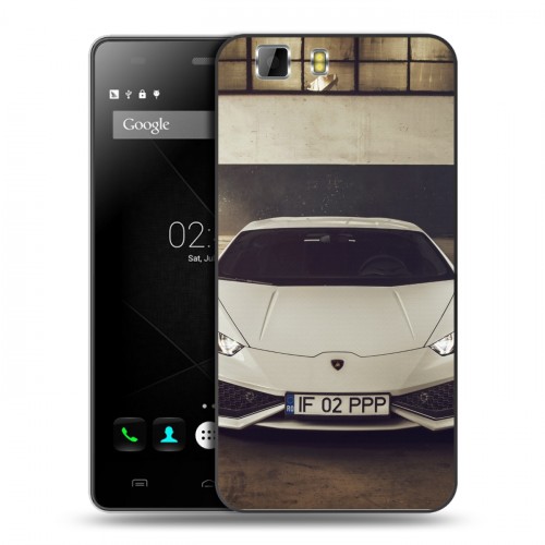 Дизайнерский силиконовый чехол для Doogee X5 Lamborghini