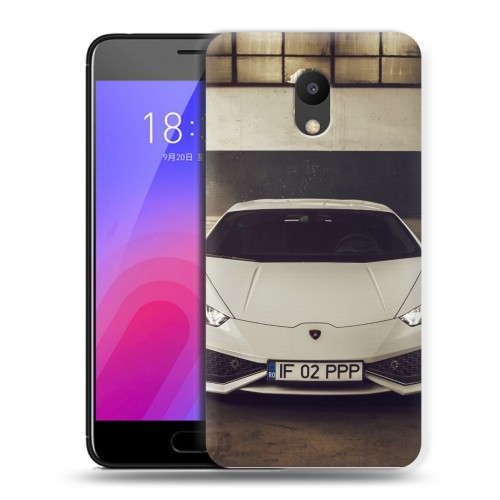 Дизайнерский пластиковый чехол для Meizu M6 Lamborghini