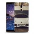 Дизайнерский пластиковый чехол для Nokia 7 Plus Lamborghini