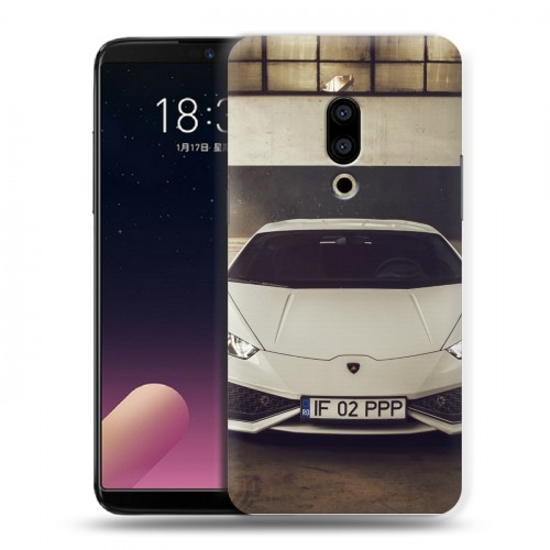 Дизайнерский пластиковый чехол для Meizu 15 Plus Lamborghini