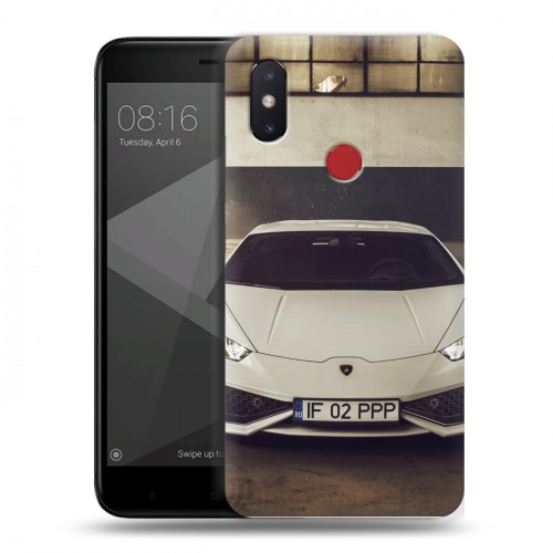 Дизайнерский пластиковый чехол для Xiaomi Mi8 SE Lamborghini