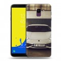 Дизайнерский пластиковый чехол для Samsung Galaxy J6 Lamborghini