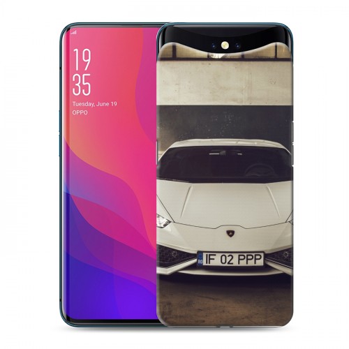 Дизайнерский силиконовый чехол для OPPO Find X Lamborghini