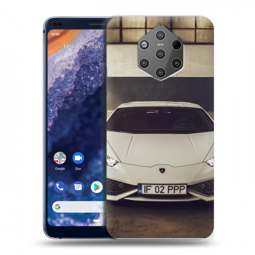 Дизайнерский силиконовый чехол для Nokia 9 PureView Lamborghini