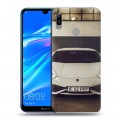 Дизайнерский пластиковый чехол для Huawei Y6 (2019) Lamborghini