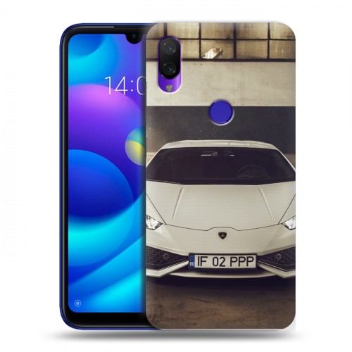 Дизайнерский пластиковый чехол для Xiaomi Mi Play Lamborghini