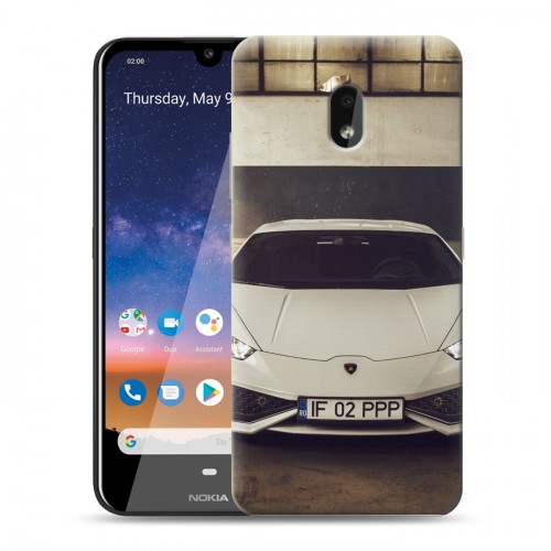 Дизайнерский пластиковый чехол для Nokia 2.2 Lamborghini