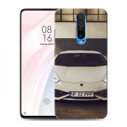 Дизайнерский пластиковый чехол для Xiaomi RedMi K30 Lamborghini