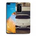 Дизайнерский пластиковый чехол для Huawei P40 Lamborghini