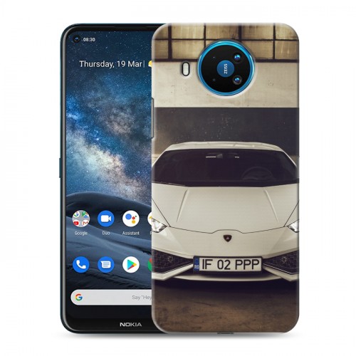 Дизайнерский силиконовый чехол для Nokia 8.3 Lamborghini